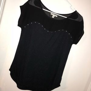 Black dress top
